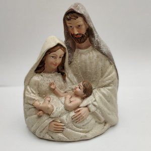 Holy Family Bust - Joseph, Mary and Baby Jesus